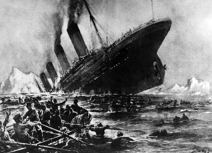 This day in history: Titanic sinks on April 14, 1912 HD wallpaper