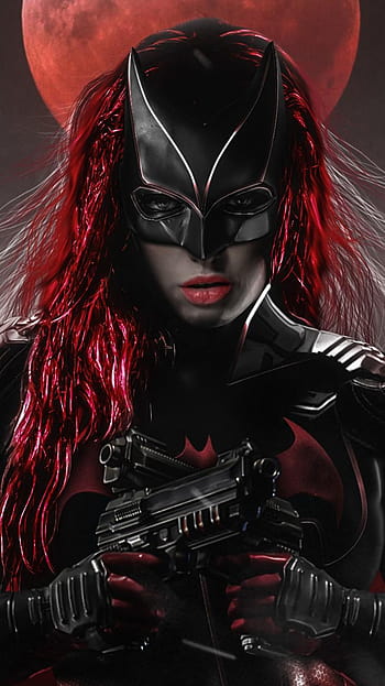 Batwoman, Superhero, portrait, red stone background, Batwoman character,  Ruby Rose, HD wallpaper | Peakpx