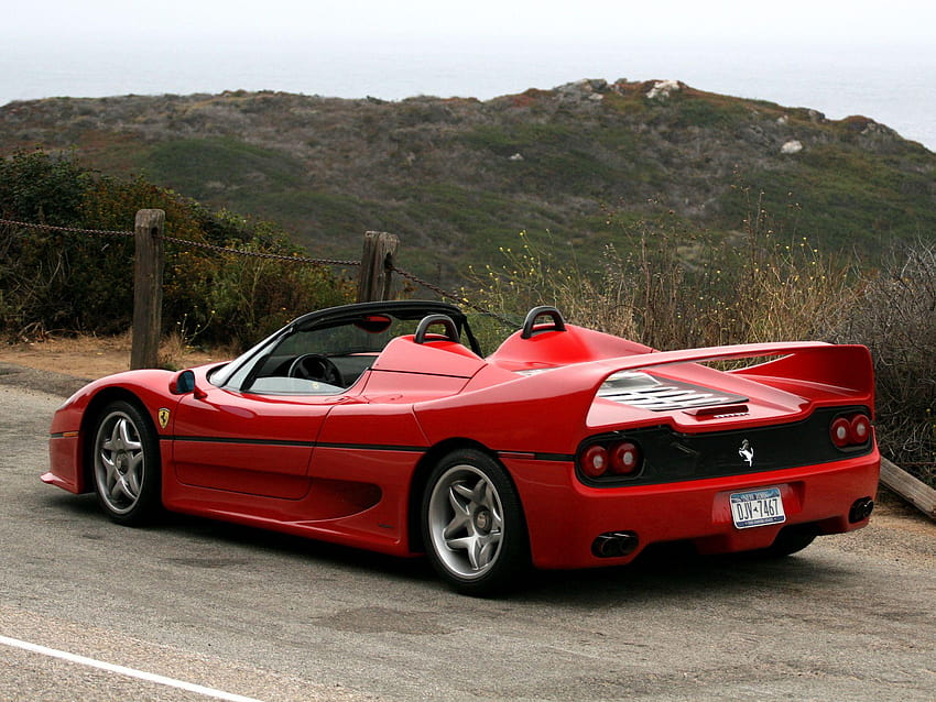 1995 Ferrari F50 supersamochód supersamochód f Tapeta HD