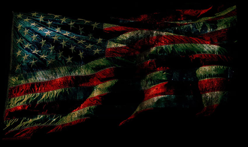 Cool American Flag iPhone, bandera combinada mexicana y americana fondo de pantalla