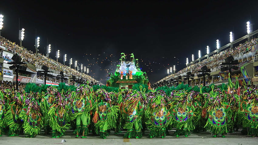 Accesso esclusivo al Carnevale di Rio, carnevale brasiliano Sfondo HD