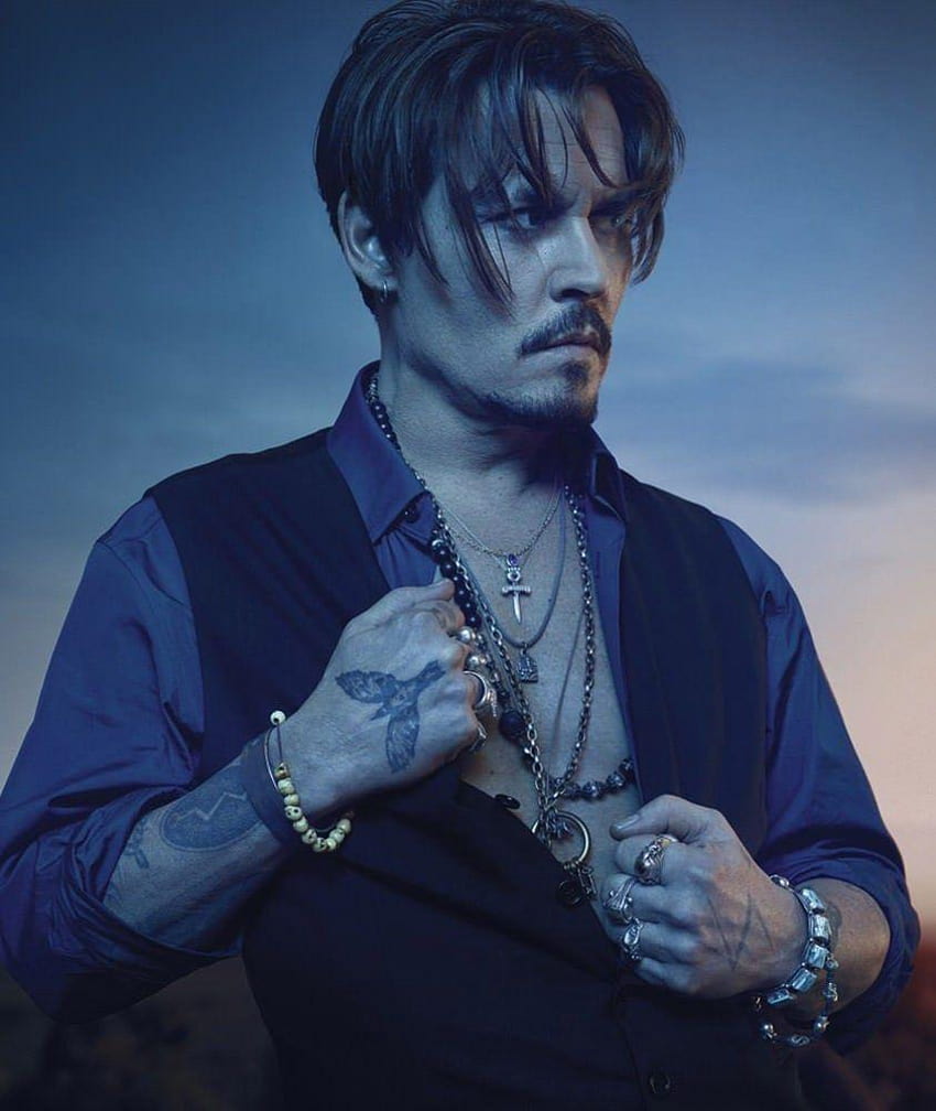 Johnny Depp 2018 HD-Handy-Hintergrundbild