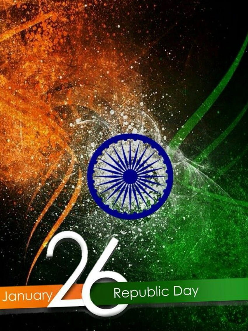 Pin auf Indien, Tag der Republik im Vollmodus HD-Handy-Hintergrundbild
