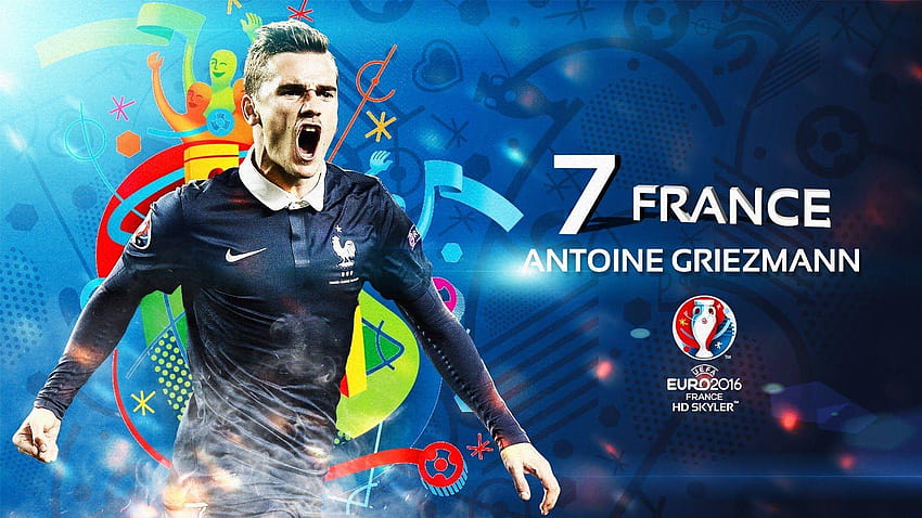 Greizmann ○ Goals and Skills ▻ Euro 2016, antoine griezmann 2017 HD wallpaper