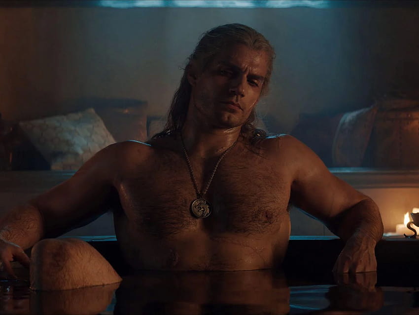 Netflix's Witcher trailer: bathtub Geralt, December release, henry cavill geralt witcher HD wallpaper