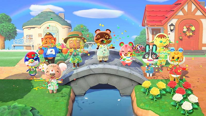 Pourquoi Animal Crossing: New Horizons n'autorise-t-il que 10 villageois sur une île ?, Animal Crossing Villages Fond d'écran HD