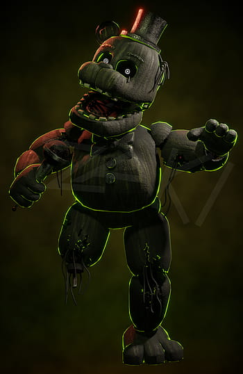 FNaF BLENDER: Nightmare Chica by Mikol1987 on DeviantArt