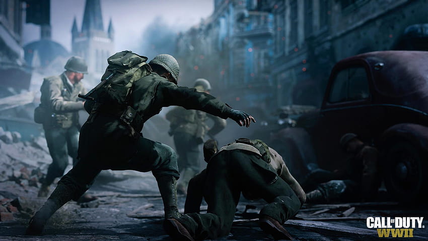 Call of Duty: WWII, call of duty videogame HD wallpaper