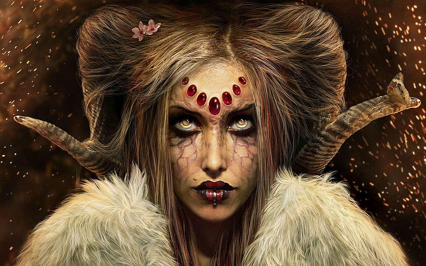 Evil Woman, horror woman HD wallpaper