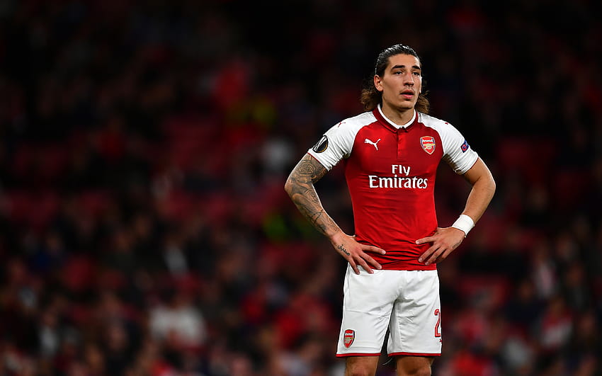 Hector Bellerin, FC Arsenal, The Gunners, soccer, Premier League, footballers, Arsenal with resolution 3840x2400. High Quality HD wallpaper