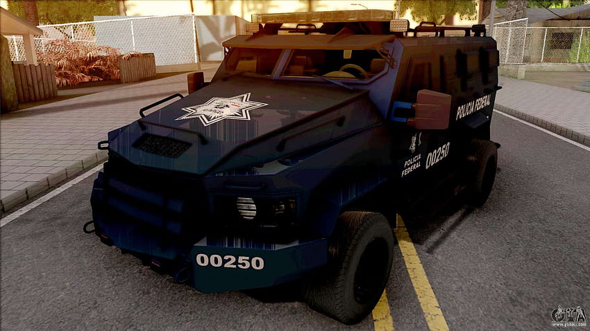 Lenco Bearcat G3 Policia Federal за GTA San Andreas, fbi bearcat HD тапет
