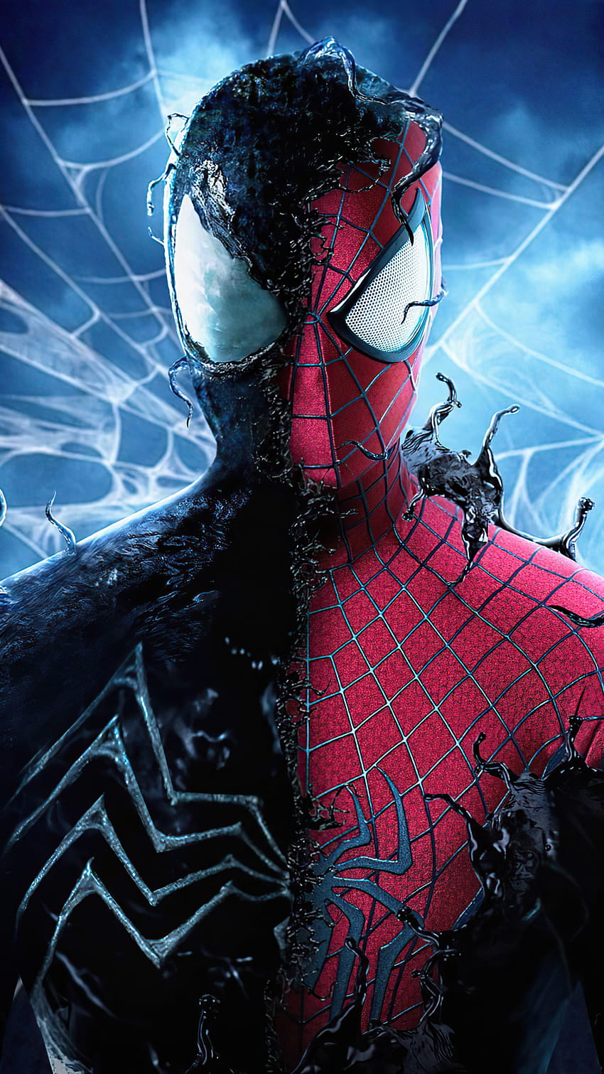 1080x1920 Spider Man With The Symbiote Iphone 7,6s, 6 Plus, Pixel xl, One Plus 3,3t, 5, Sfondi e, tuta simbionte spider man Sfondo del telefono HD