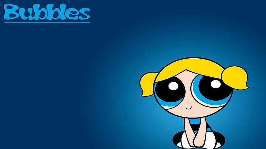 The Powerpuff Girls Blossom In Blue Backgrounds Anime HD wallpaper