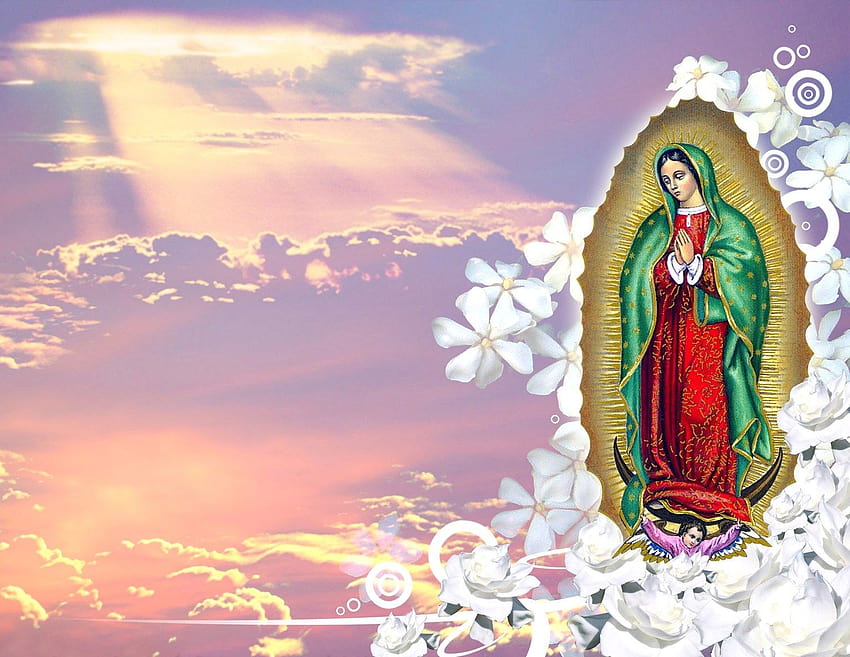 Virgen De Guadalupe HD wallpaper