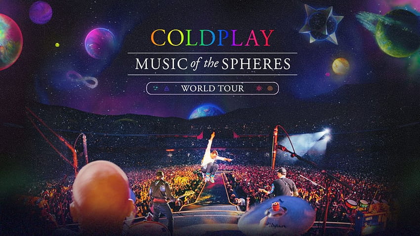 Световно турне на Coldplay 2022 HD тапет