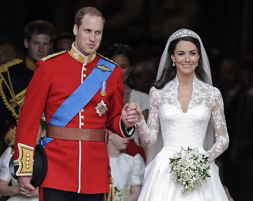 Królewskie wesele księcia Williama i Catherine Middleton Tapeta HD