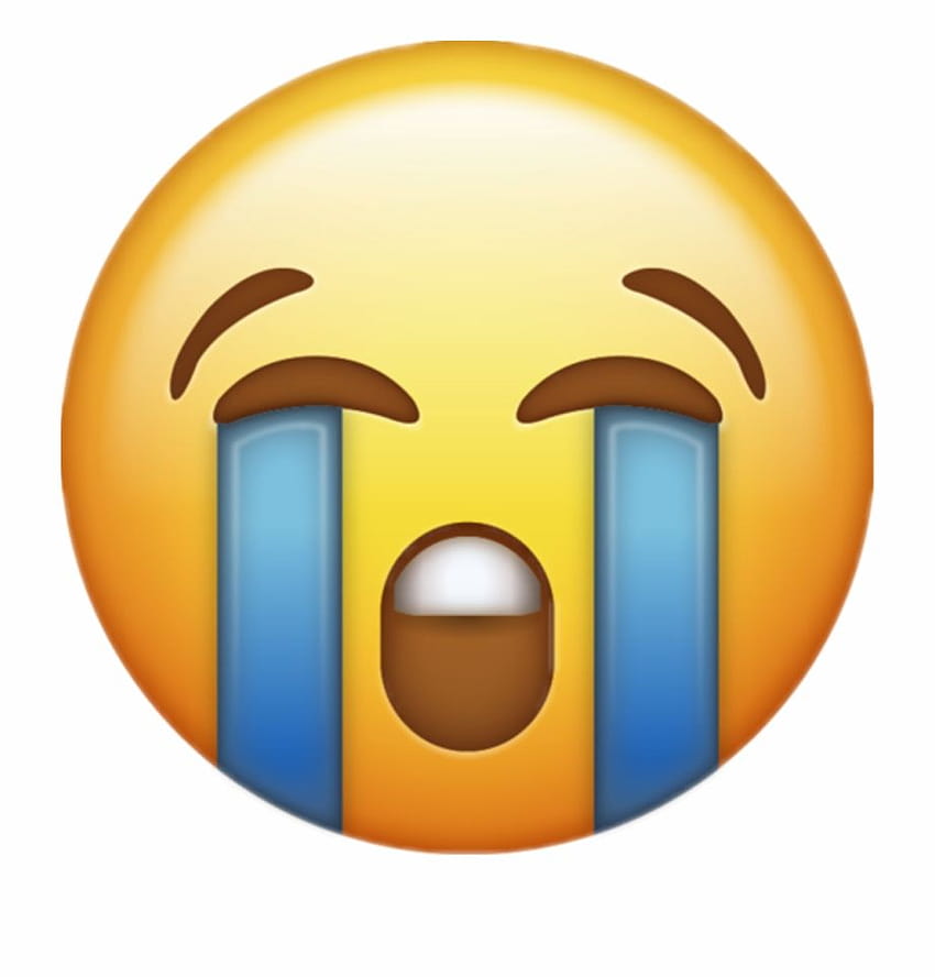 Sad Emoji Transparent Backgrounds ...clipart, crying emoji HD phone wallpaper