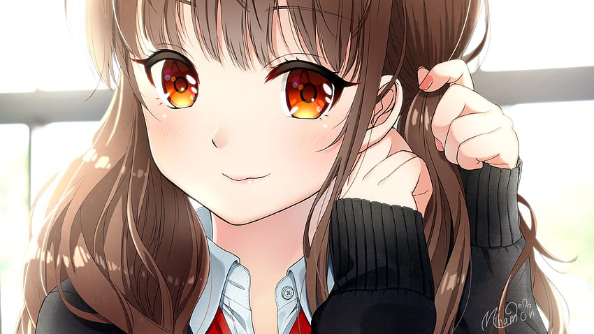 Best anime girls with brown hair — cutest brunette characters 2023 | Anime  Tide