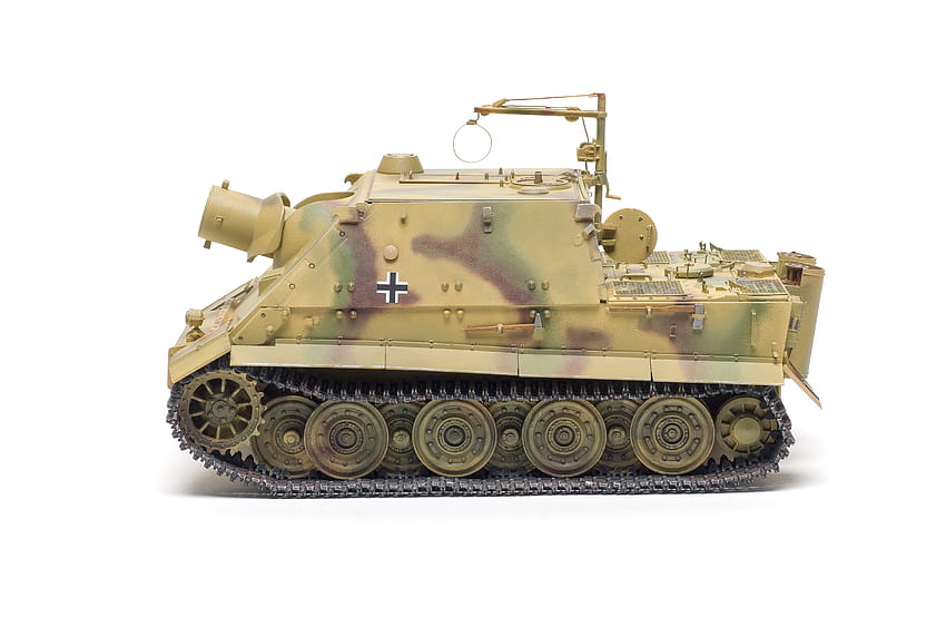Build review of the Ryefield Sturmtiger RM 61 L/5.4 38cm scale model kit HD wallpaper