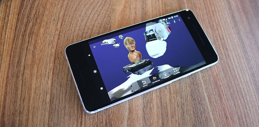 SCANN3D Android Grammetry App Review, voglio credere al telefono cellulare in background Sfondo HD