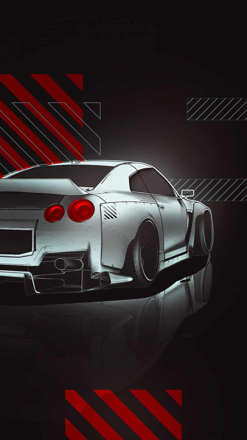 75 Nissan R35 Gtr, nissan gtr r36 HD phone wallpaper