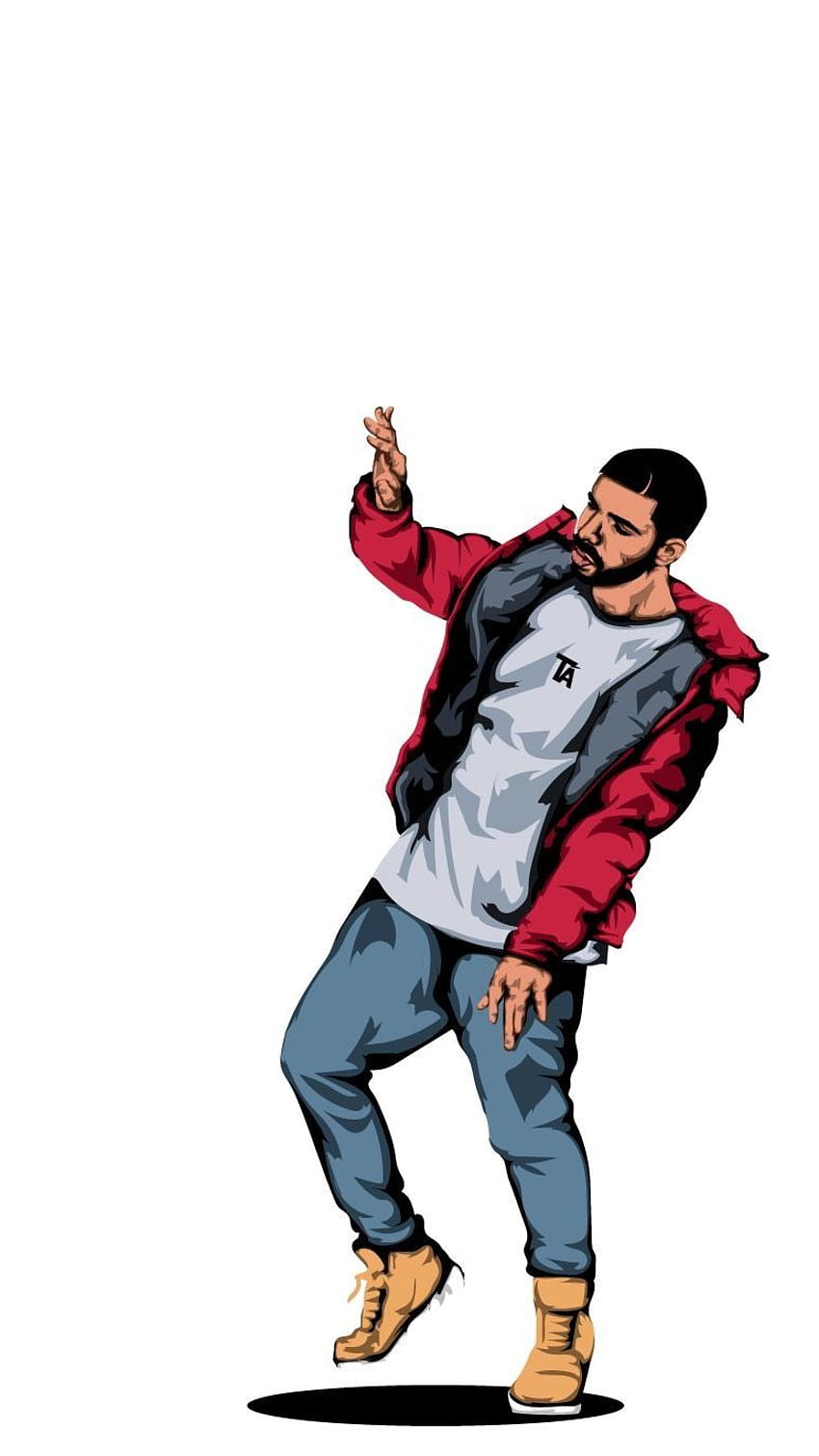 Drake Iphone Cartoon, rappers as cartoons HD phone wallpaper