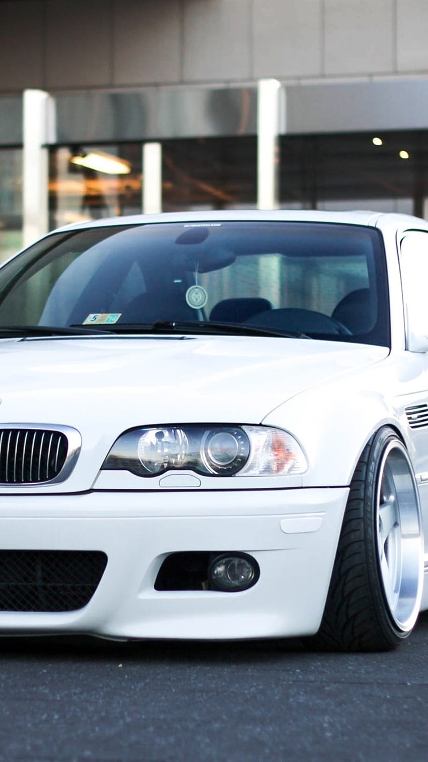 BMW M3 E46 white car 750x1334 iPhone 8/7/6/6S , background, bmw e46 coupe  iphone HD phone wallpaper | Pxfuel