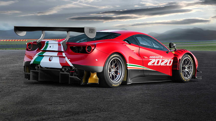 2020 Ferrari 488 GT3 Evo Debuts With Aero Upgrades, Longer, ferrari 488 challenge evo race car HD wallpaper