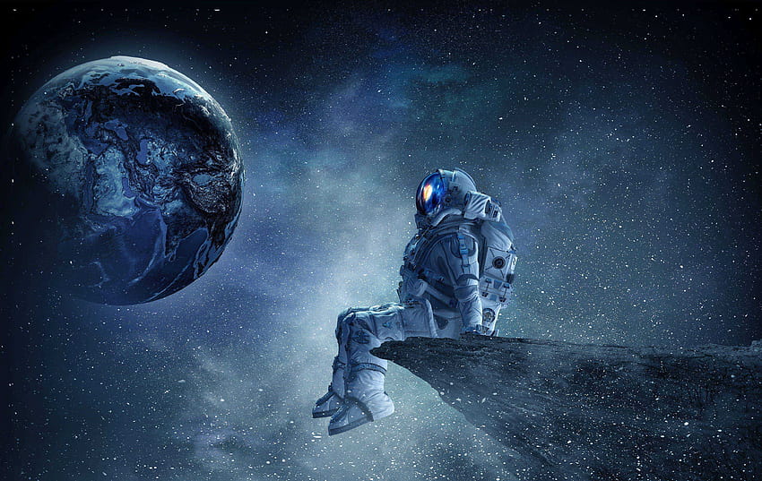 Weltraum-Sci-Fi HD-Hintergrundbild
