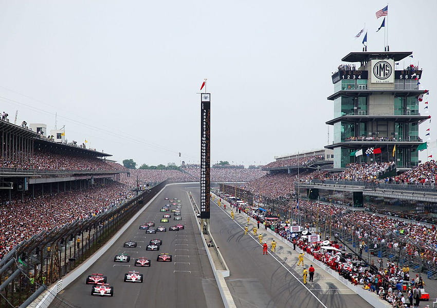 Indianapolis 500 starting lineup, green flag and race information, indy 500 HD wallpaper