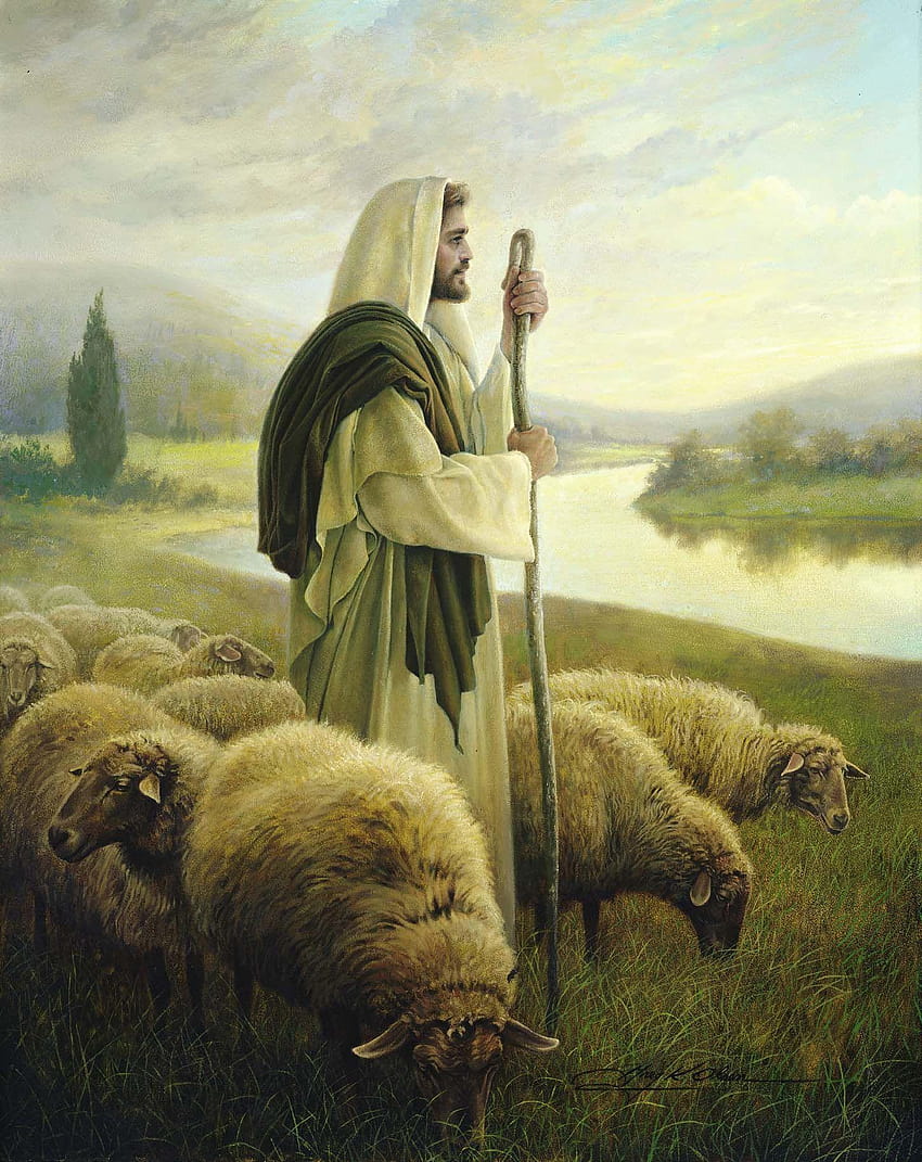 iyi çoban ürünü İsa İyi Çoban, kralların kralı İsa HD telefon duvar kağıdı