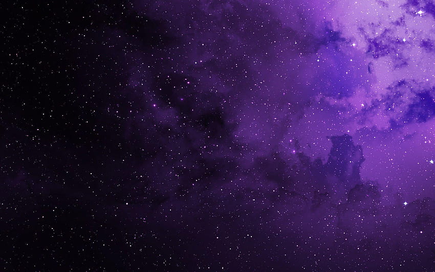 Sterne, Lila, Kosmos, , Weltraum HD-Hintergrundbild