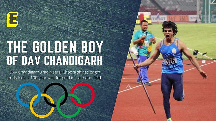 Tokyo Olympics 2020: DAV Chandigarh grad Neeraj Chopra shines bright, ends India's 100 HD wallpaper