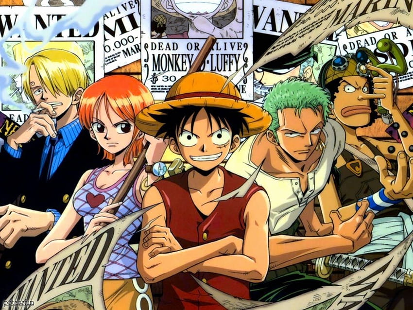 Załoga One Piece, załoga Luffy'ego Tapeta HD