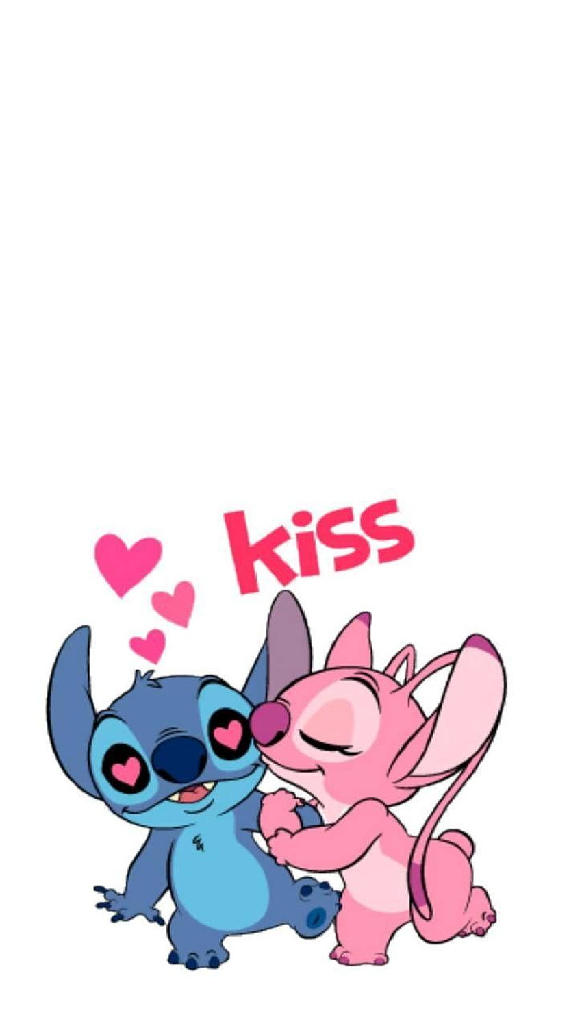 Stitch And Angel, stich and angel HD phone wallpaper