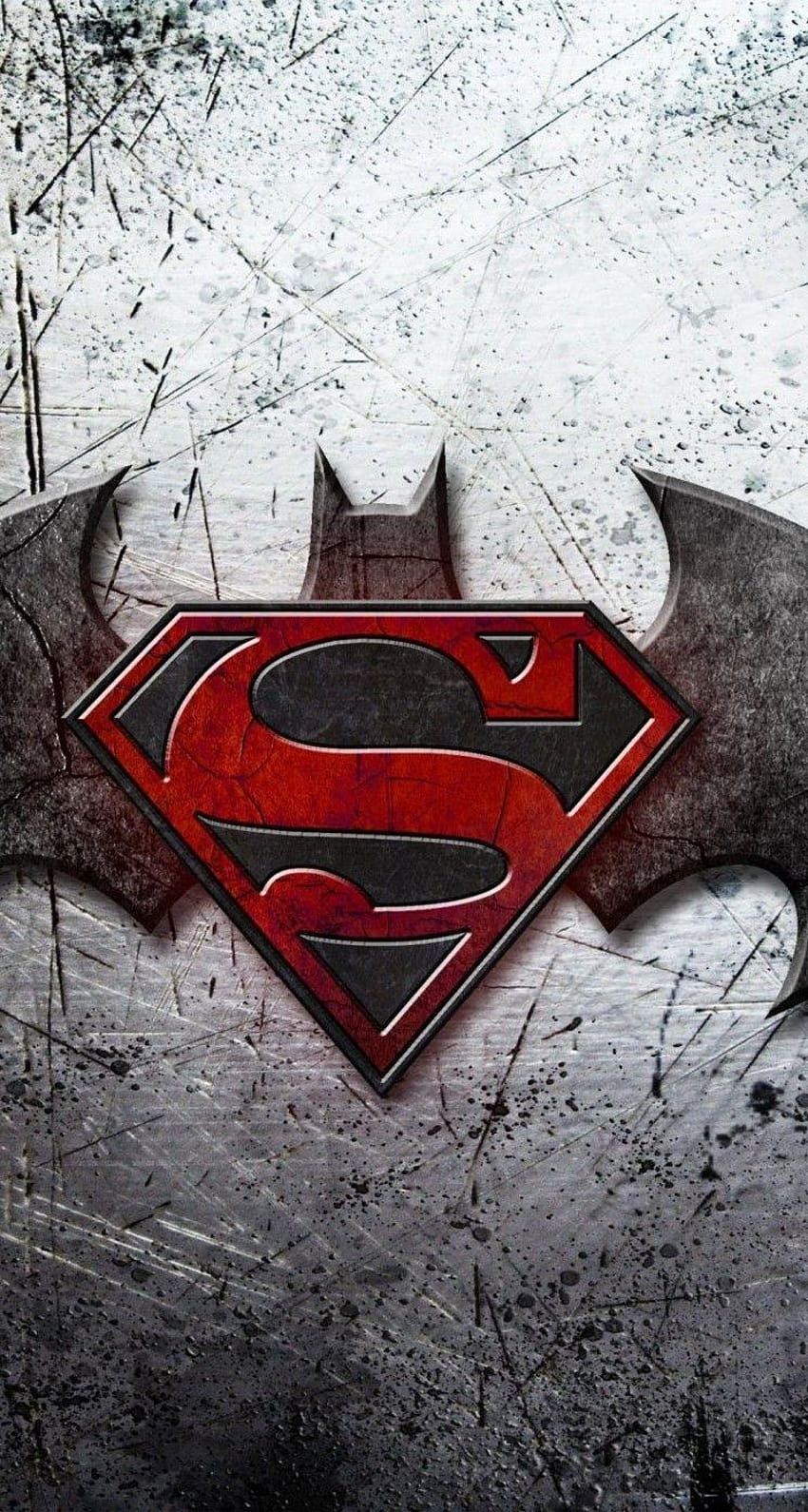 Batman VS Superman for iPhone 5 / 5s / 5c, batman superman logo HD phone  wallpaper | Pxfuel