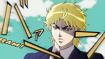 dio brando (jojo no kimyou na bouken and 1 more) drawn by spycome876