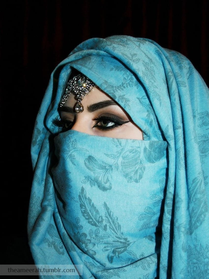 Beautiful Eyes Hijab Niqab, niqab girl HD phone wallpaper
