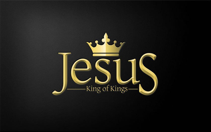 König der Könige, Jesus-Logo HD-Hintergrundbild