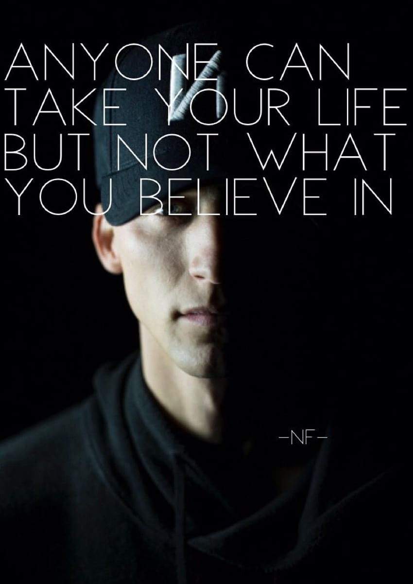 NF REAL MUSIC!!! This guy is AMAZING and has already saved many people. His music is just an escape and takes you to a place…, nf just like you HD phone wallpaper