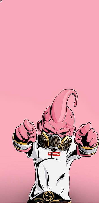 Arte Dinâmica Majin Boo 🔥 #anime #majinboo #dragonballz #wallpaper #4