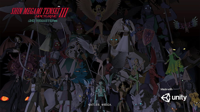 Shin Megami Tensei III Nocturne Remaster Preview Fond d'écran HD