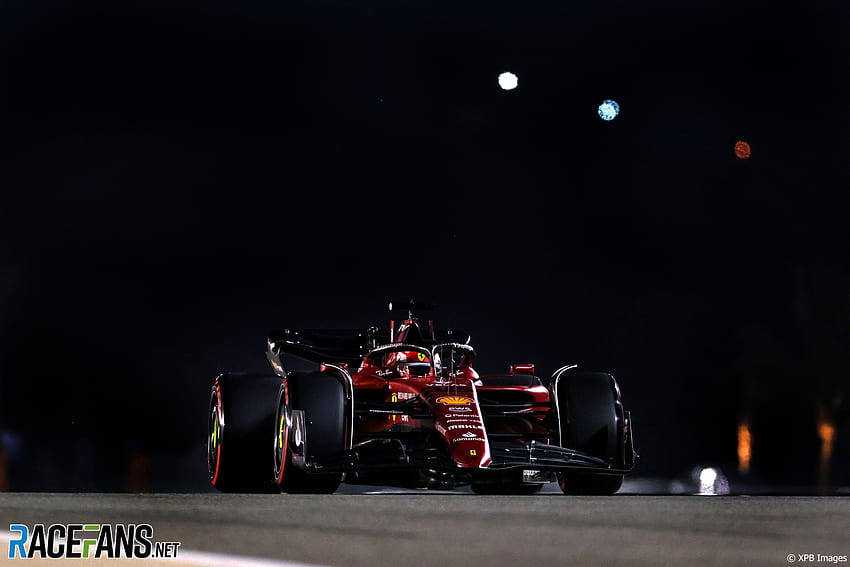 Charles Leclerc, Ferrari, Bahrain International Circuit, 2022 · RaceFans, Charles Leclerc 2022 HD-Hintergrundbild