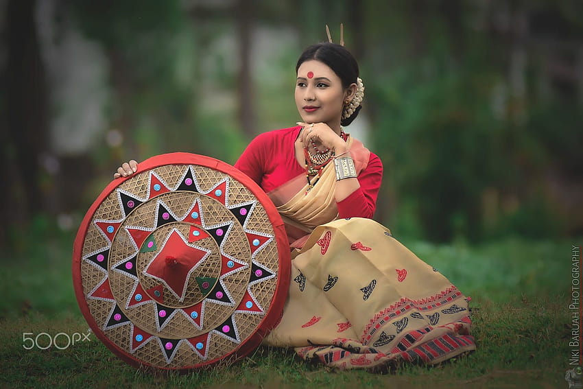 Assamese Girl oleh Niki baruah / 500px pada tahun 2020 Wallpaper HD