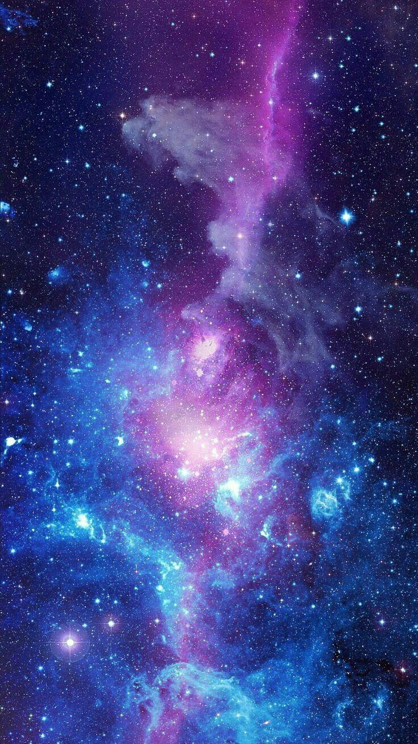 2019年のギャラクシア、銀河の美学ブルー HD電話の壁紙