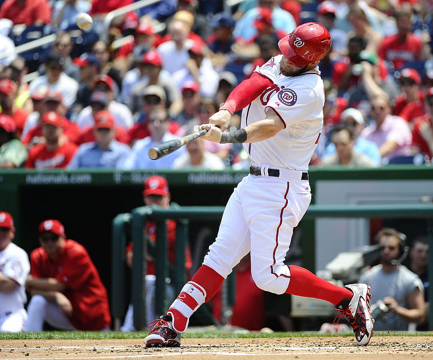 Nationals' slugger Bryce Harper hits two more for five home runs HD wallpaper