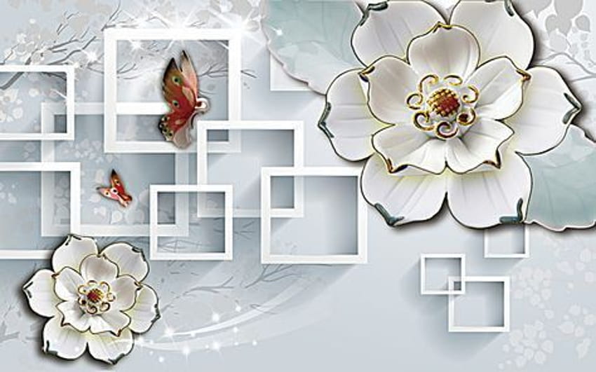Pin on samir, 3d floral HD wallpaper