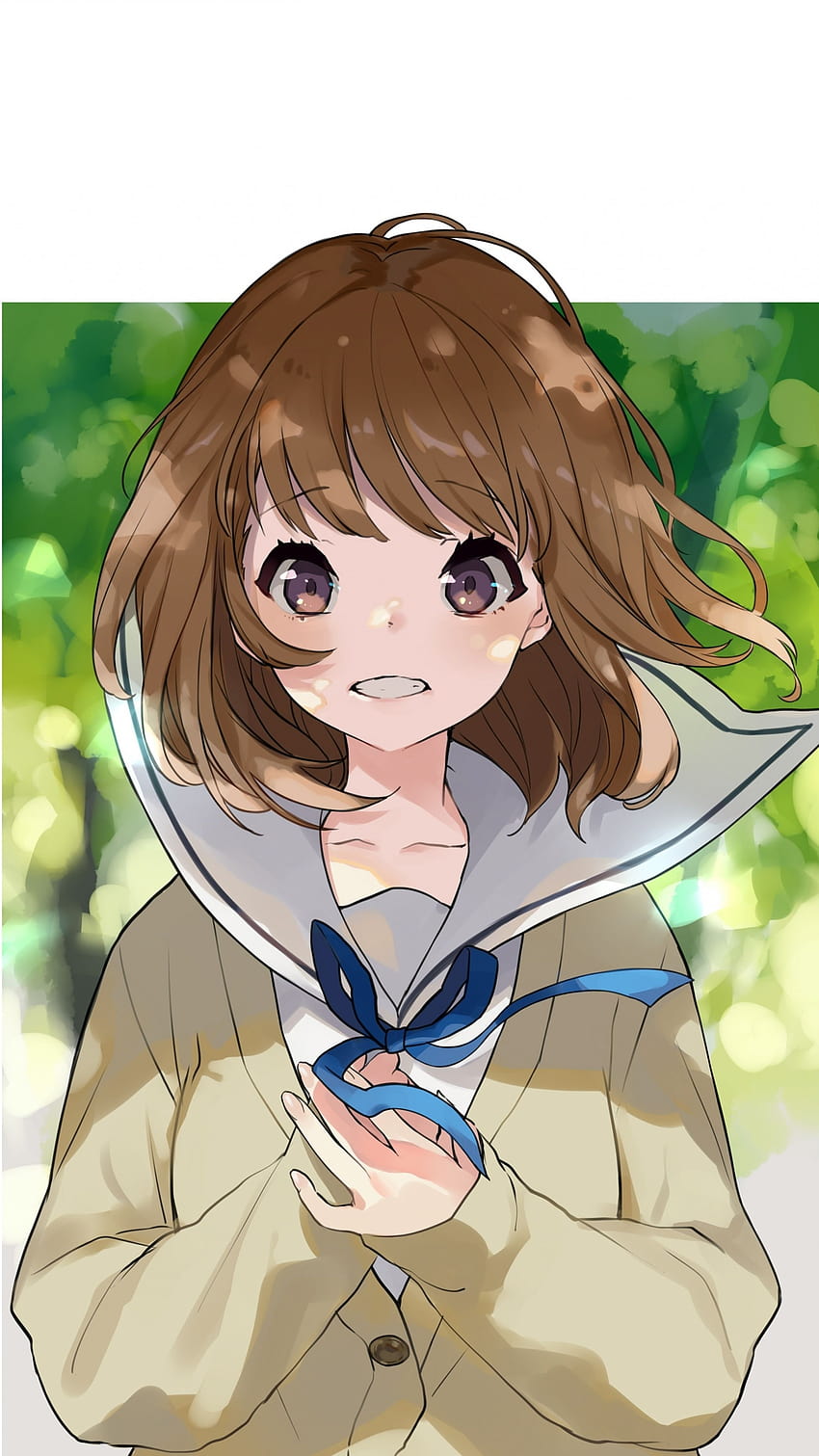 Anime Girl so süß, Anime Girl pfp HD-Handy-Hintergrundbild