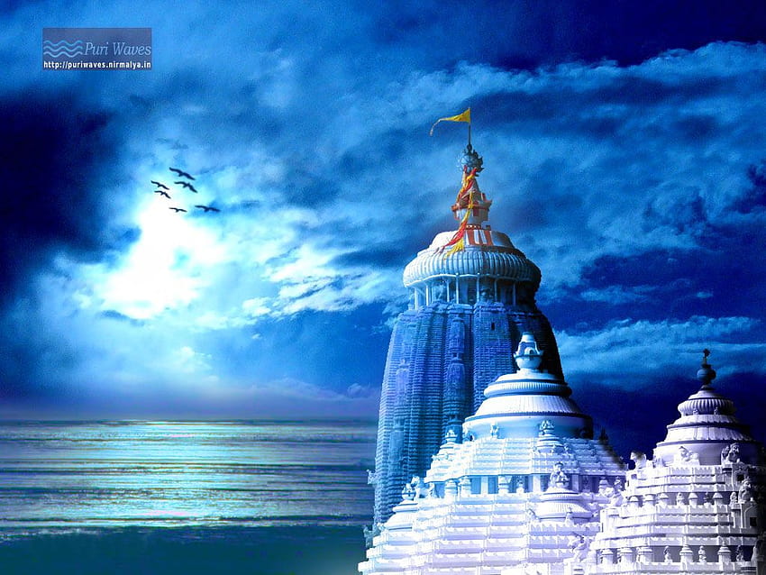 Jay Jay Shri Jagannath 4, jagannath tapınağı HD duvar kağıdı