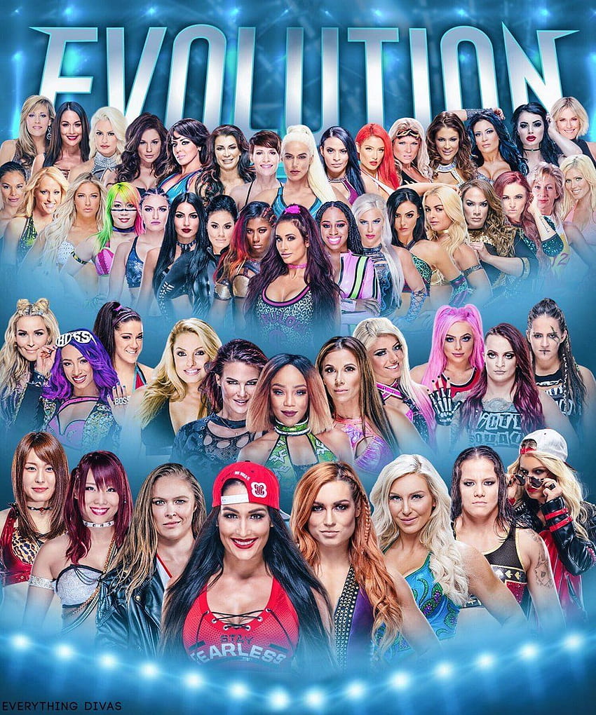 AEW / WWE / NXT / BAĞIMSIZ/DİĞER Kingofkings413 tarafından, tüm wwe kadınları HD telefon duvar kağıdı